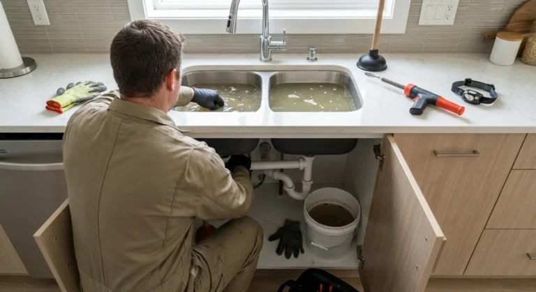 Comment déboucher un évier très bouché