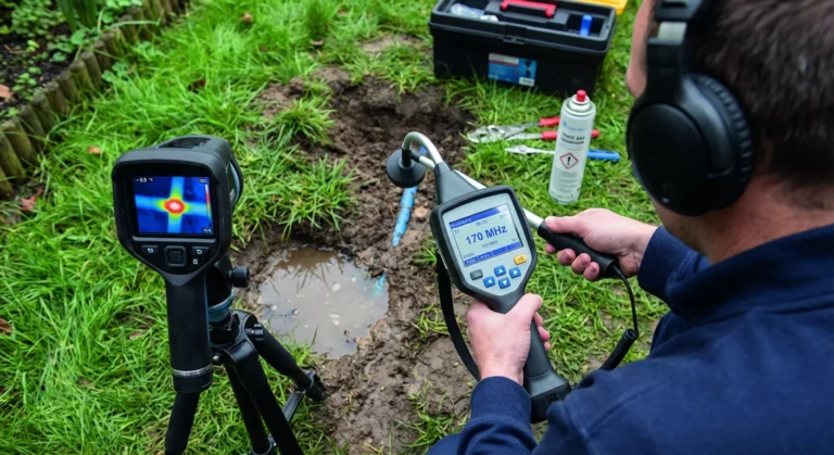Comment détecter une fuite d'eau canalisation enterrée