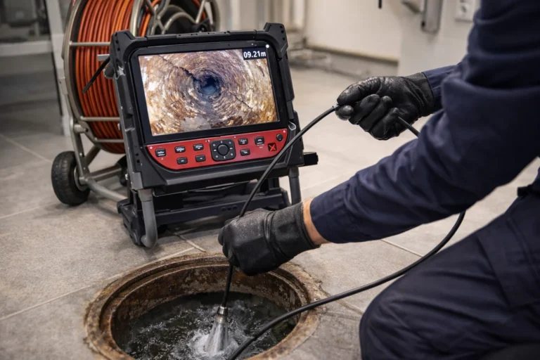 Caméra inspection canalisation diagnostic sans casse